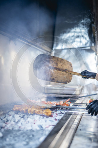 Kebab Restaurant in der Tuerkei