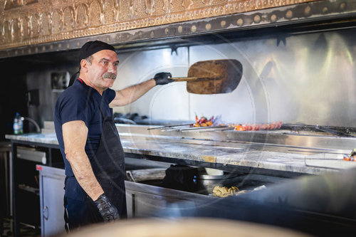 Kebab Restaurant in der Tuerkei
