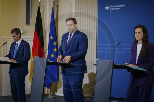Pressekonferenz zur Steuerschaetzung