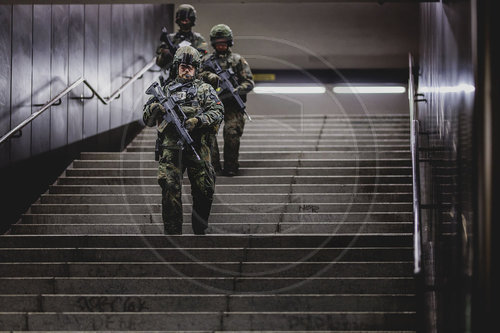 Bundeswehr-Uebung Operation 'Bollwerk Baerlin'