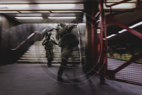 Bundeswehr-Uebung Operation 'Bollwerk Baerlin'