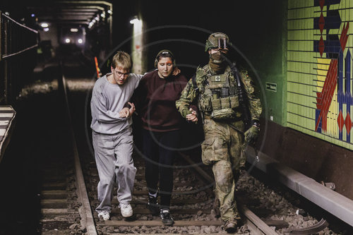 Bundeswehr-Uebung Operation 'Bollwerk Baerlin'