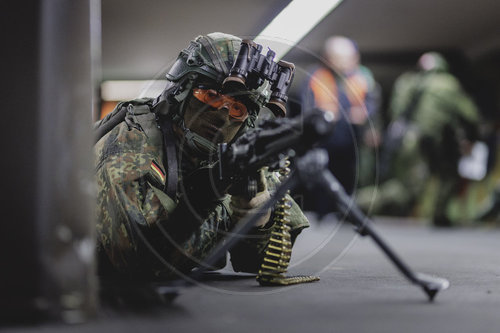 Bundeswehr-Uebung Operation 'Bollwerk Baerlin'