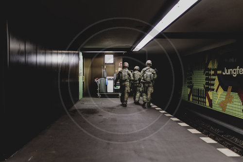 Bundeswehr-Uebung Operation 'Bollwerk Baerlin'