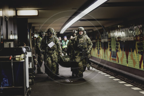 Bundeswehr-Uebung Operation 'Bollwerk Baerlin'