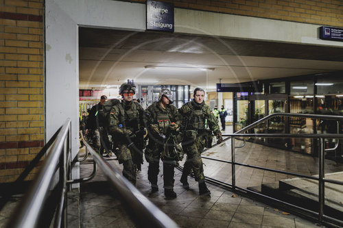 Bundeswehr-Uebung Operation 'Bollwerk Baerlin'