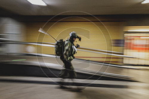 Bundeswehr-Uebung Operation 'Bollwerk Baerlin'