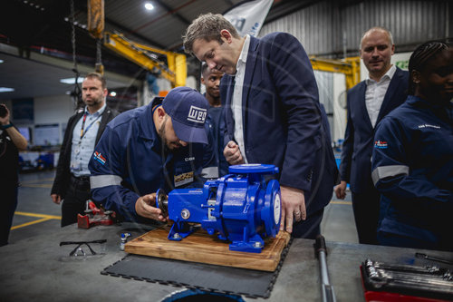 Bundesfinanzminister Klingbeil in Suedafrika