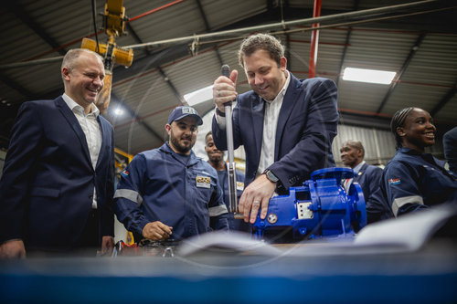 Bundesfinanzminister Klingbeil in Suedafrika