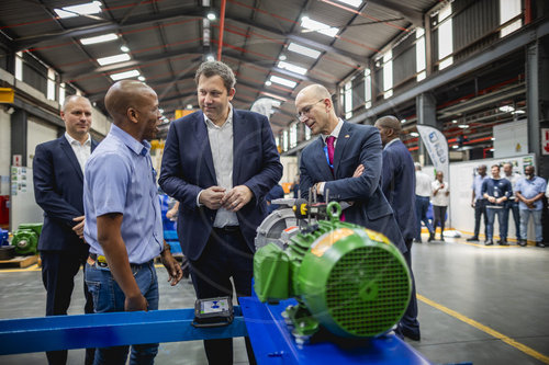 Bundesfinanzminister Klingbeil in Suedafrika