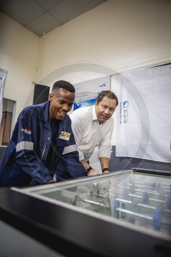 Bundesfinanzminister Klingbeil in Suedafrika