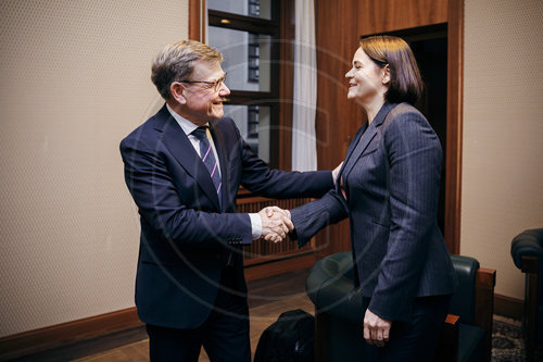 Johann Wadephul trifft Sviatlana Tsikhanouskaya