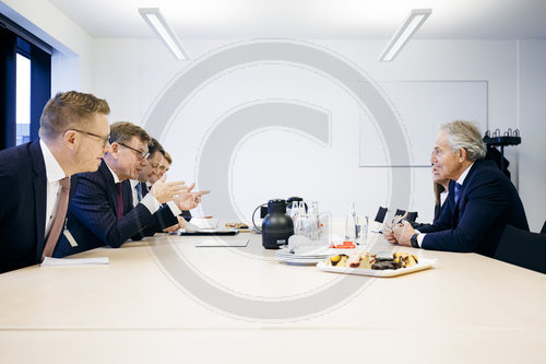 Johann Wadephul trifft Tony Blair