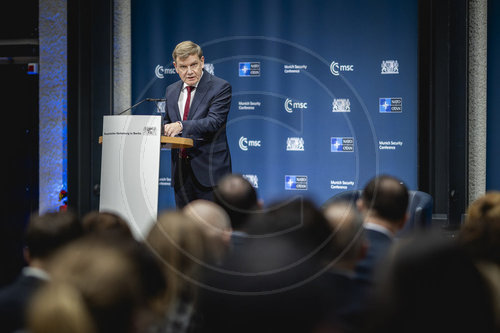 Bundesaussenminister Wadephul bei MSC Berlin