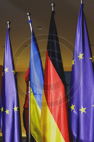 Praesident der Ukraine Selenskyj trifft Bundeskanzler Merz