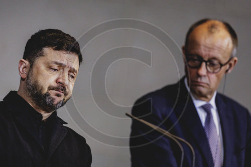 Praesident der Ukraine Selenskyj trifft Bundeskanzler Merz