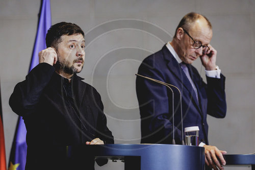 Praesident der Ukraine Selenskyj trifft Bundeskanzler Merz