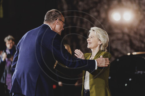 Bundeskanzler Merz trifft europaeische Staats- und Regierungschefs im Bundeskanzleramt