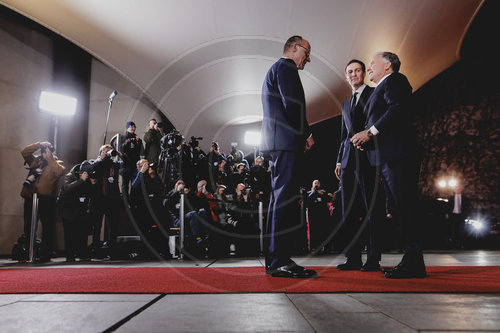 Bundeskanzler Merz trifft europaeische Staats- und Regierungschefs im Bundeskanzleramt