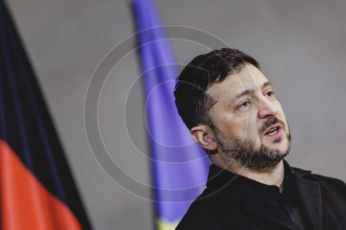 Praesident der Ukraine Selenskyj trifft Bundeskanzler Merz