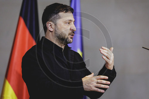 Praesident der Ukraine Selenskyj trifft Bundeskanzler Merz