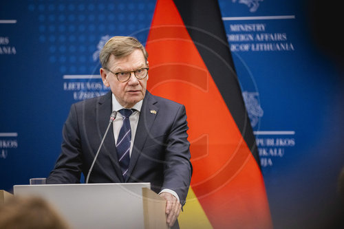 Bundesaussenminister Wadephul in Litauen