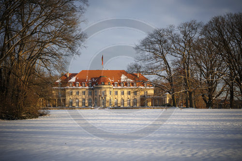 Villa Borsig im Winter