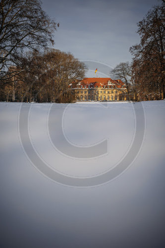 Villa Borsig im Winter