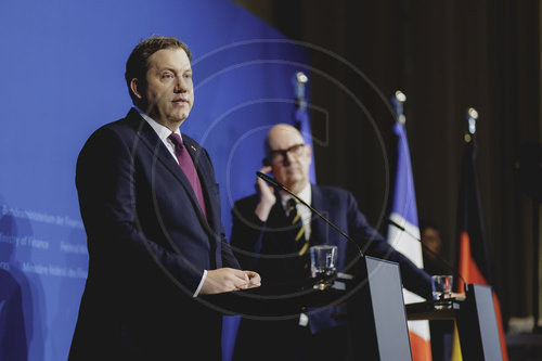 Bundesfinanzminister Klingbeil trifft franzoesischen Kollegen Lescure