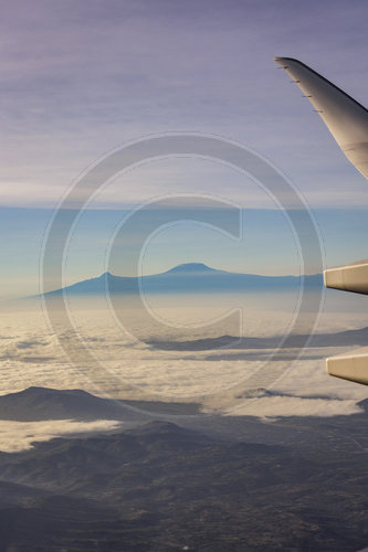 Landeanflug auf Nairobi