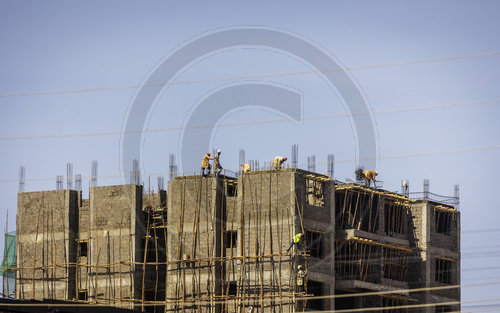 Bauarbeiten in Nairobi