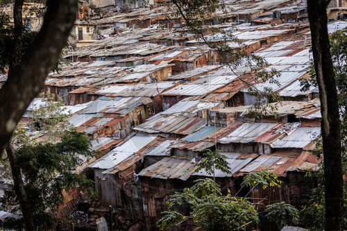Slum in Nairobi