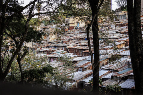 Slum in Nairobi