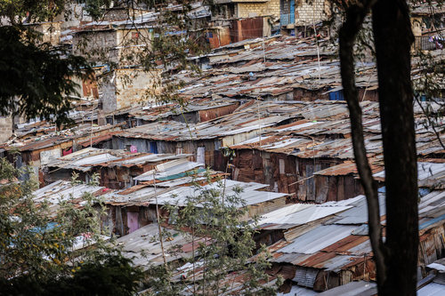 Slum in Nairobi