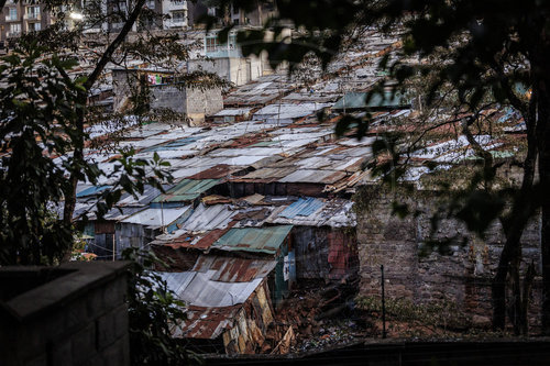 Slum in Nairobi