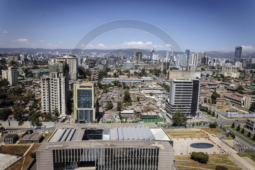 Stadtansicht Addis Abeba