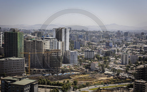 Stadtansicht Addis Abeba