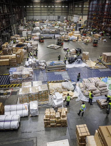 Frachtterminal Ethiopian Airlines