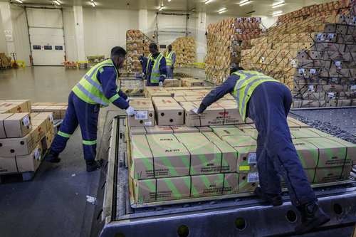 Frachtterminal Ethiopian Airlines