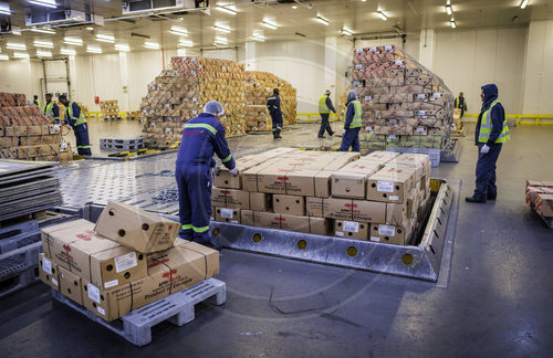 Frachtterminal Ethiopian Airlines