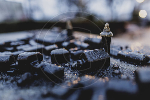 Eisglaette in Berlin