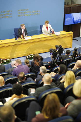 BM Wadephul in Lettland