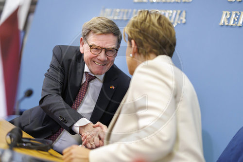 BM Wadephul in Lettland