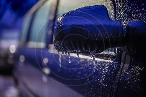 Blitzeis und gefrierender Regen