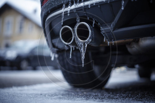 Blitzeis und gefrierender Regen