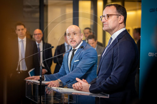 Jens Spahn und Alexander Hoffmann