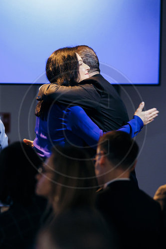 Katherina Reiche beim deutsch israelischen Business Forum