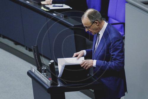 Regierungserklaerung von Bundeskanzler Merz