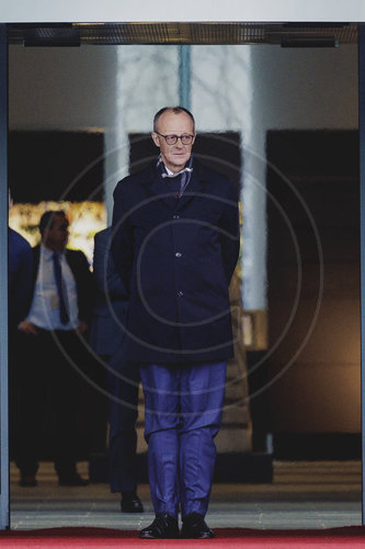 Friedrich Merz trifft litauische Ministerpraesidentin Inga Ruginiene