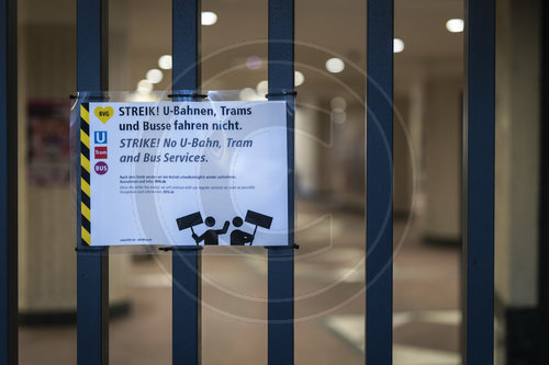 Warnstreik in Berlin